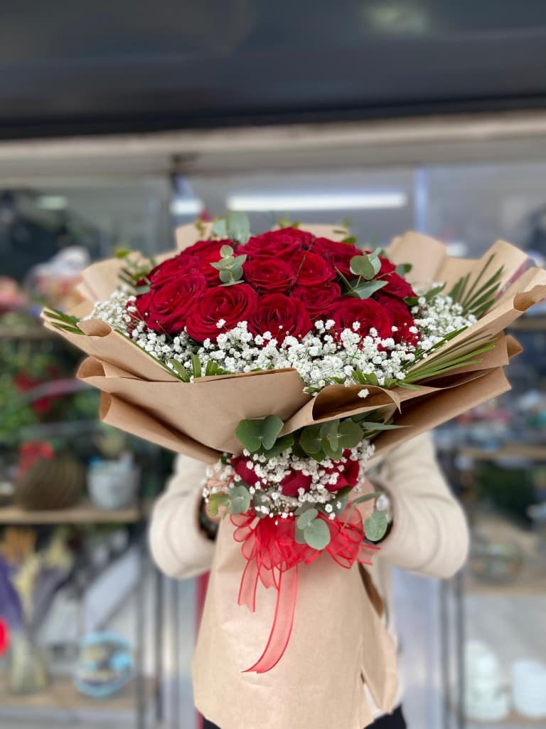41 Gül Buketi Kırmızı