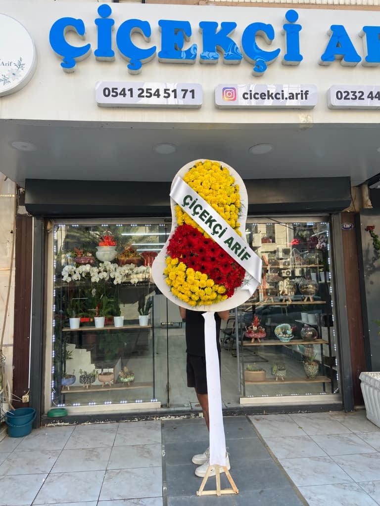 Sarı Kırmızı Çelenk