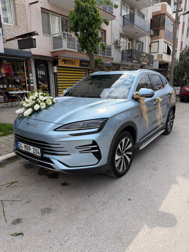 Lilyum ve Şebboy Gelin Arabası Süslemesi